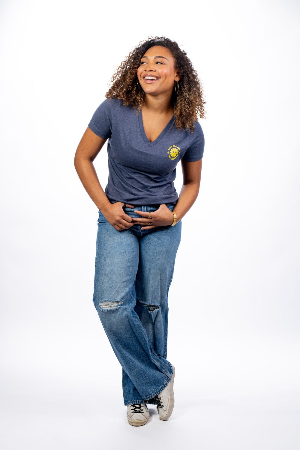 Have the Day U Deserve - Women's V - Neck T-shirt