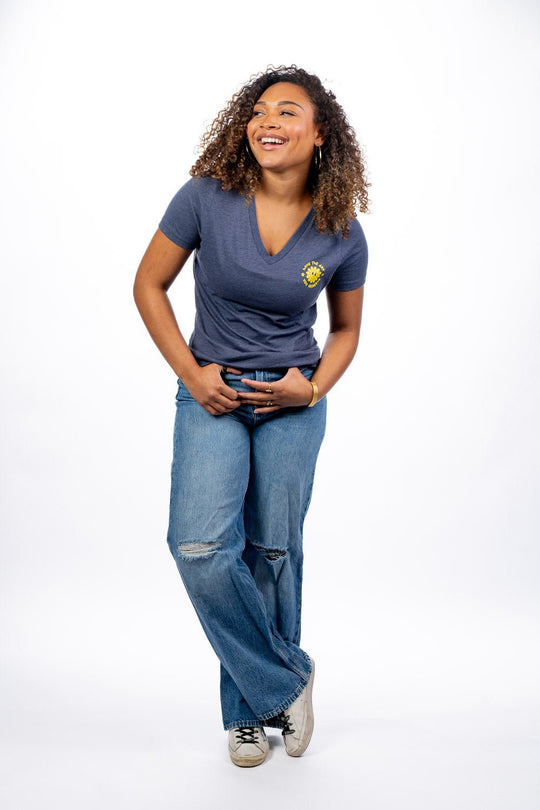 Have the Day U Deserve - Women's V - Neck T-shirt