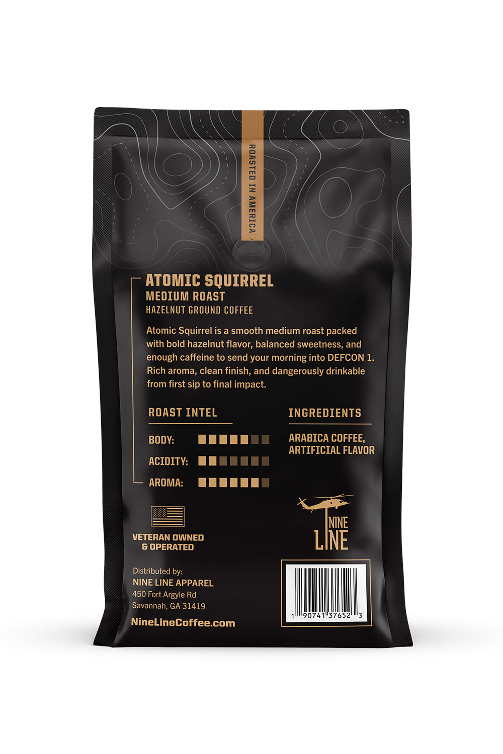 Hazelnut Squirrel Medium Roast -  Ground Coffee | 12OZ