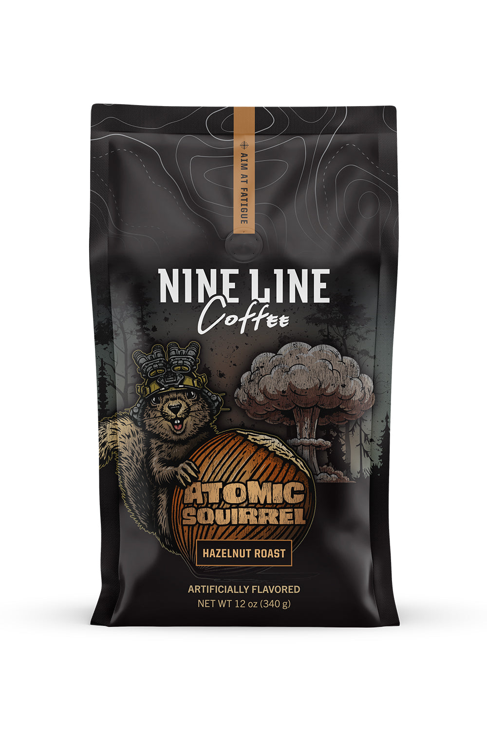 Hazelnut Squirrel Medium Roast -  Ground Coffee | 12OZ