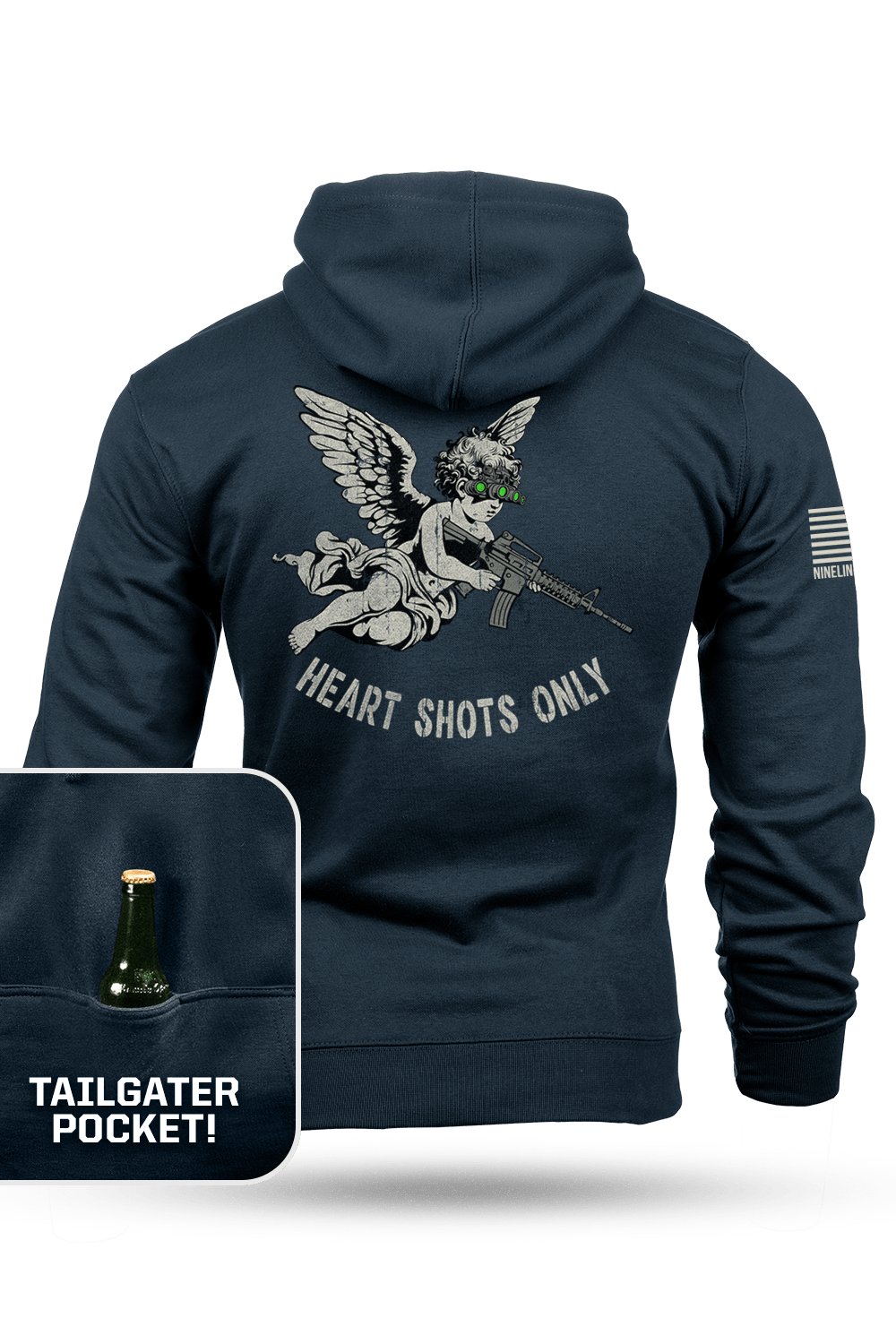 Heart Shots - Tailgater Hoodie