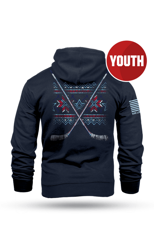 Hockey Knit - Youth Hoodie