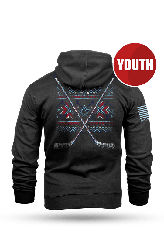 Hockey Knit - Youth Hoodie