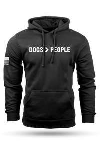 Dogs > People - Hoodie