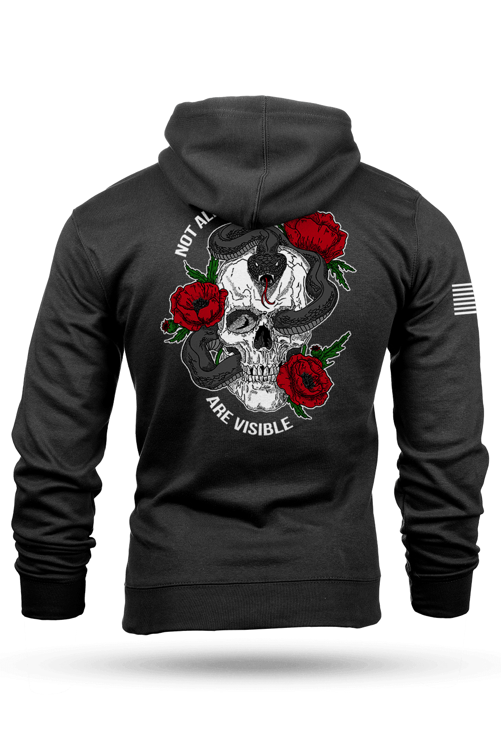 Hoodie - Fight The War Within Skull