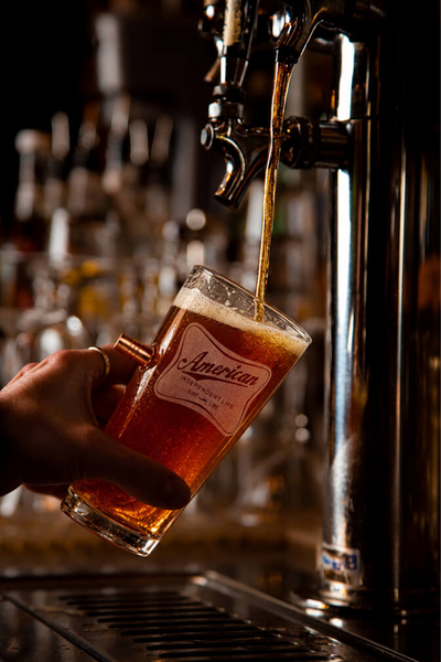 American Independent Life 50Cal Pint Glass