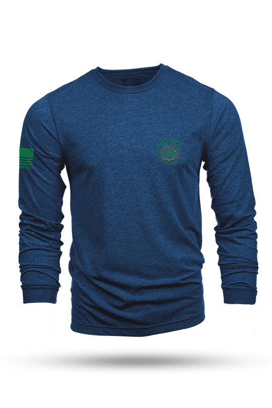 Irish Stained Glass - Long - Sleeve Shirt