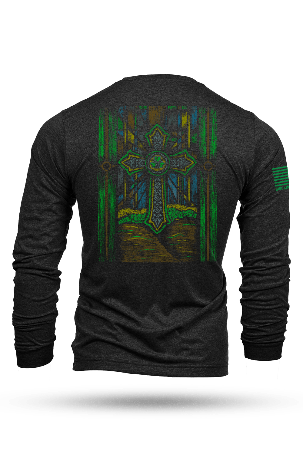 Irish Stained Glass - Long - Sleeve Shirt