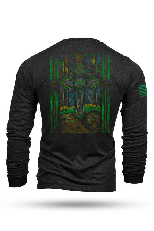 Irish Stained Glass - Long - Sleeve Shirt