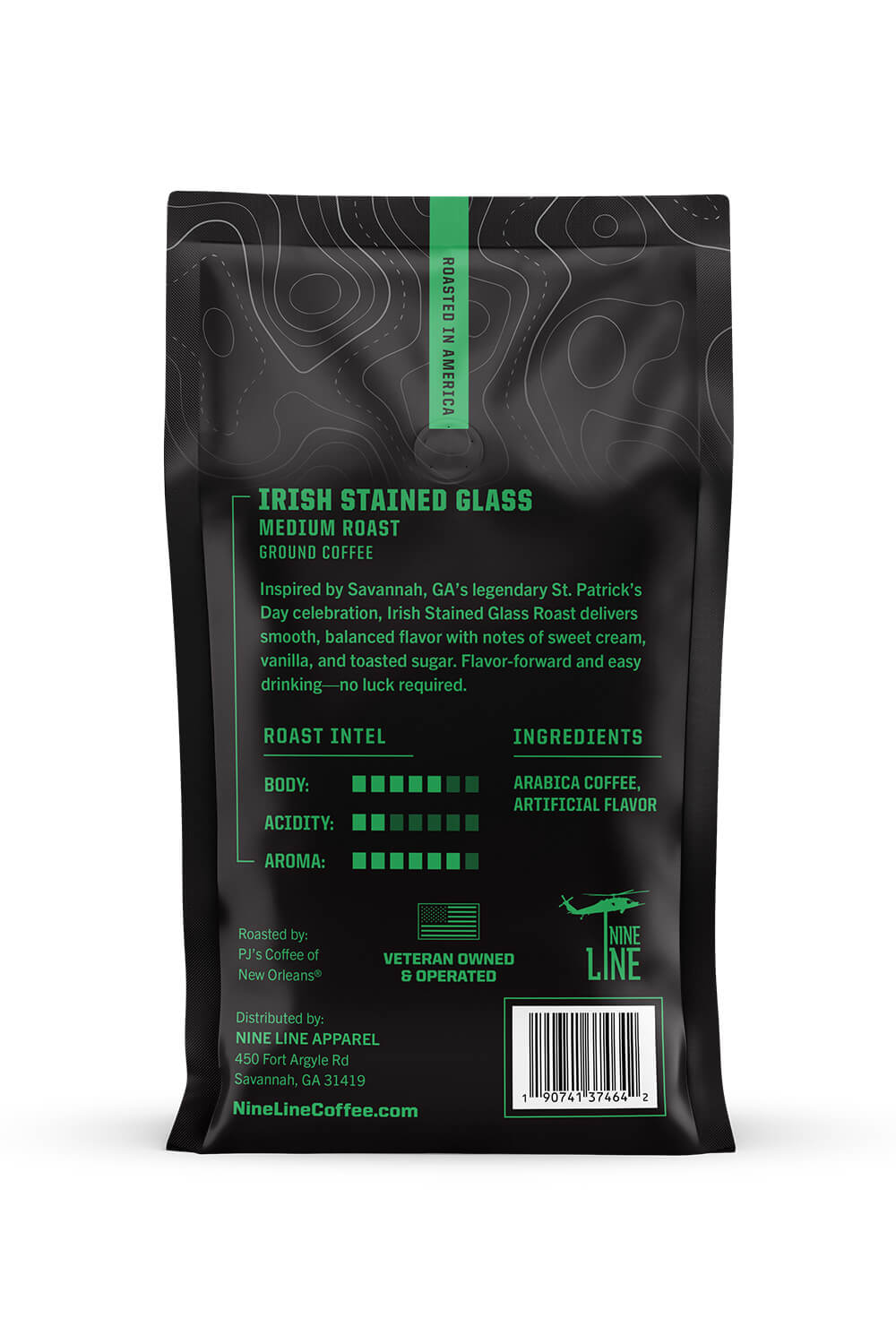 Irish Stained Glass Medium Roast - Ground Coffee | 12OZ