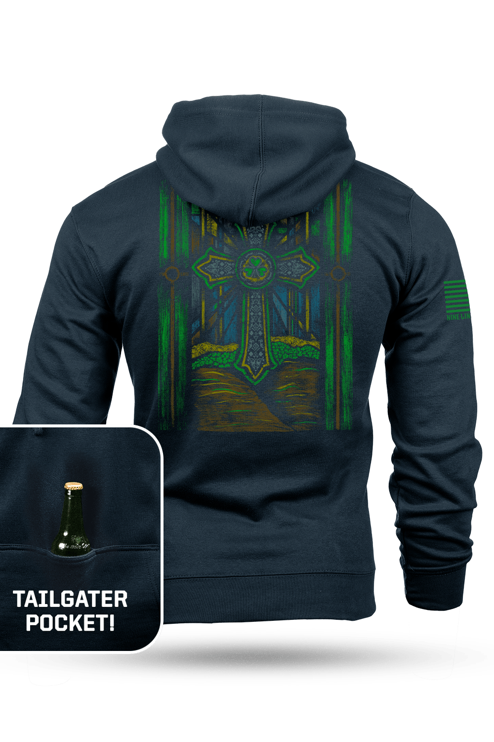 Irish Stained Glass - Tailgater Hoodie