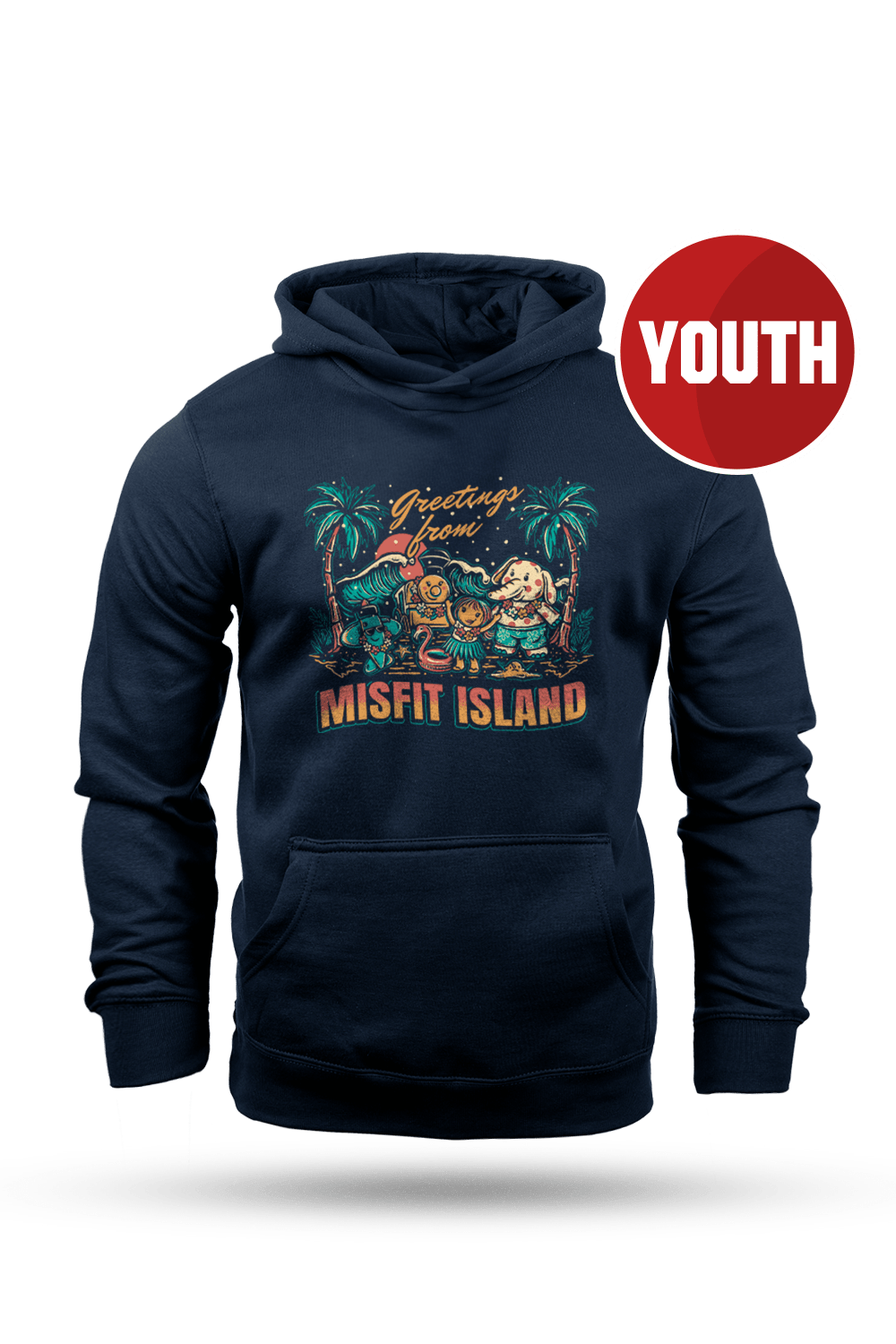 Island Time - Youth Hoodie