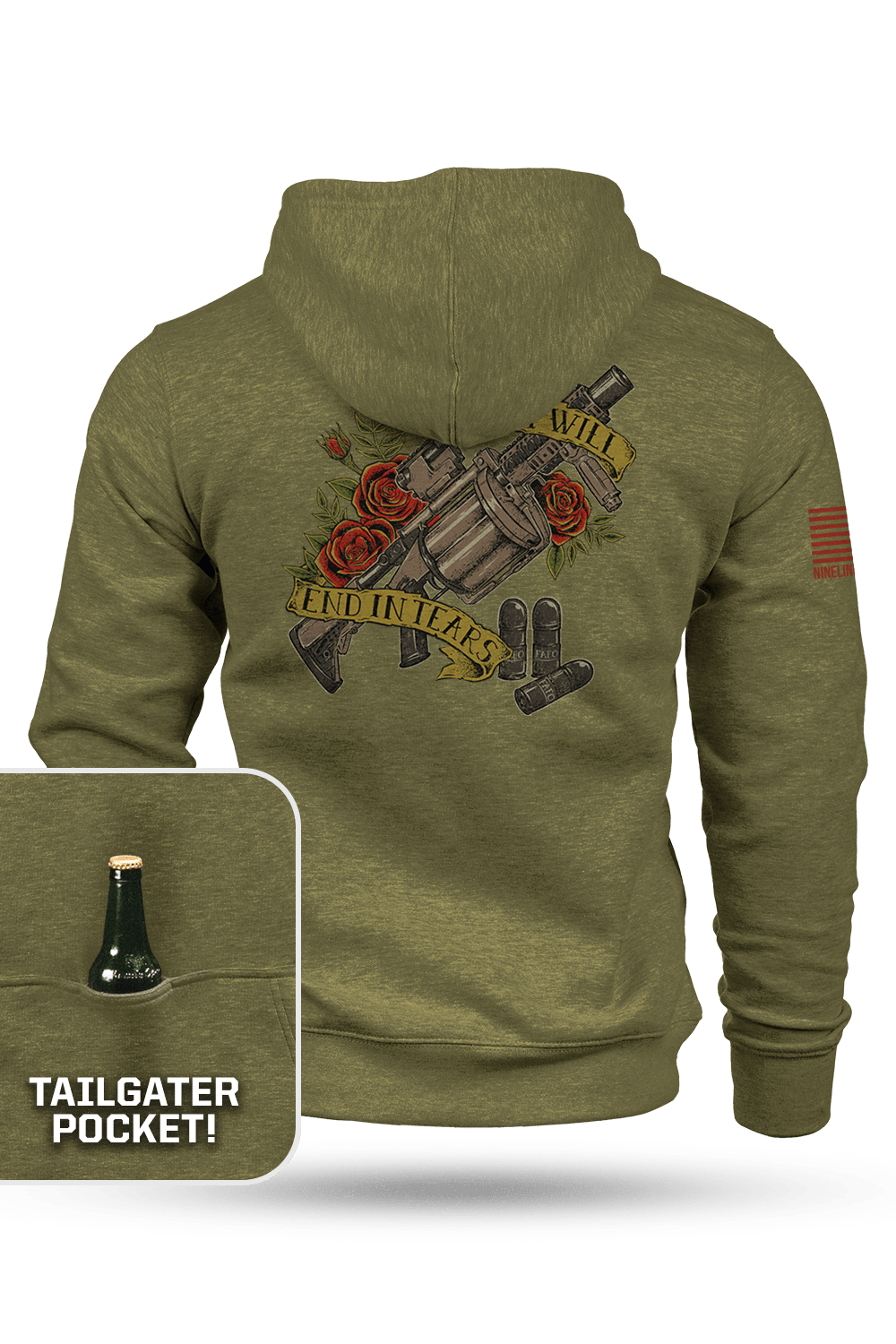 It Will End In Tears - Tailgater Hoodie