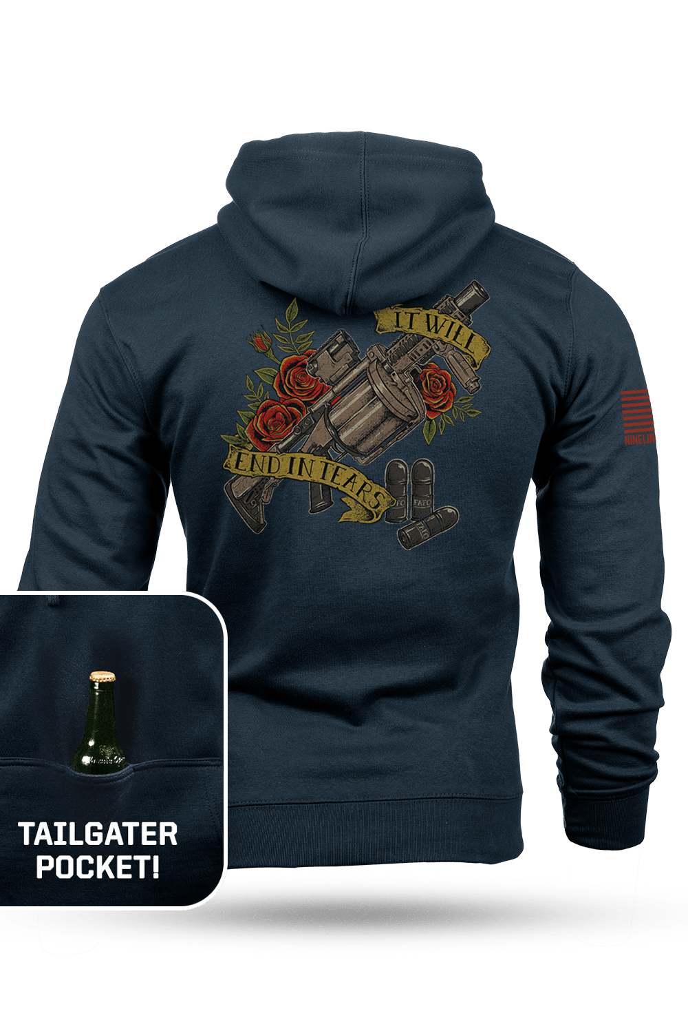 It Will End In Tears - Tailgater Hoodie
