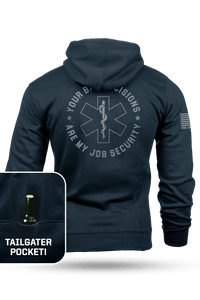 Job Security-  Tailgater Hoodie
