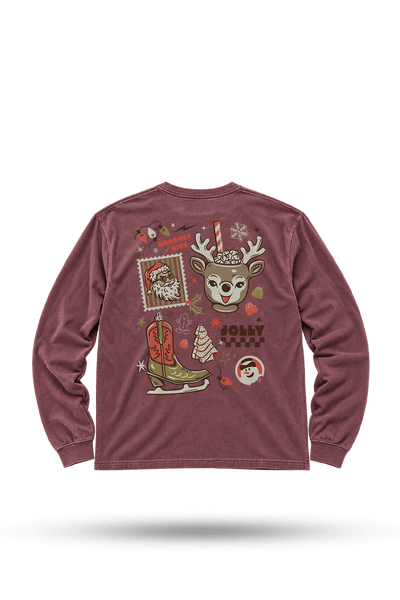 Jolly Season - Women's Relaxed Fit Long-Sleeve T-Shirt