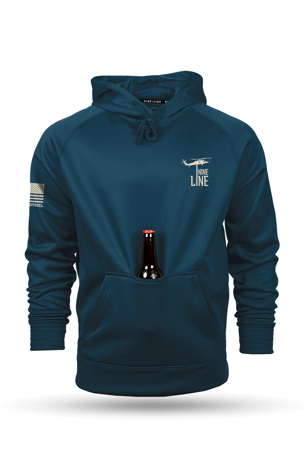 Just One More Cast - Raglan Tailgater Hoodie
