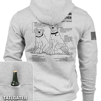 Labrador Schematic -  Tailgater Hoodie