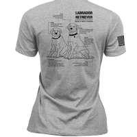 Labrador Schematic - Women's T-Shirt