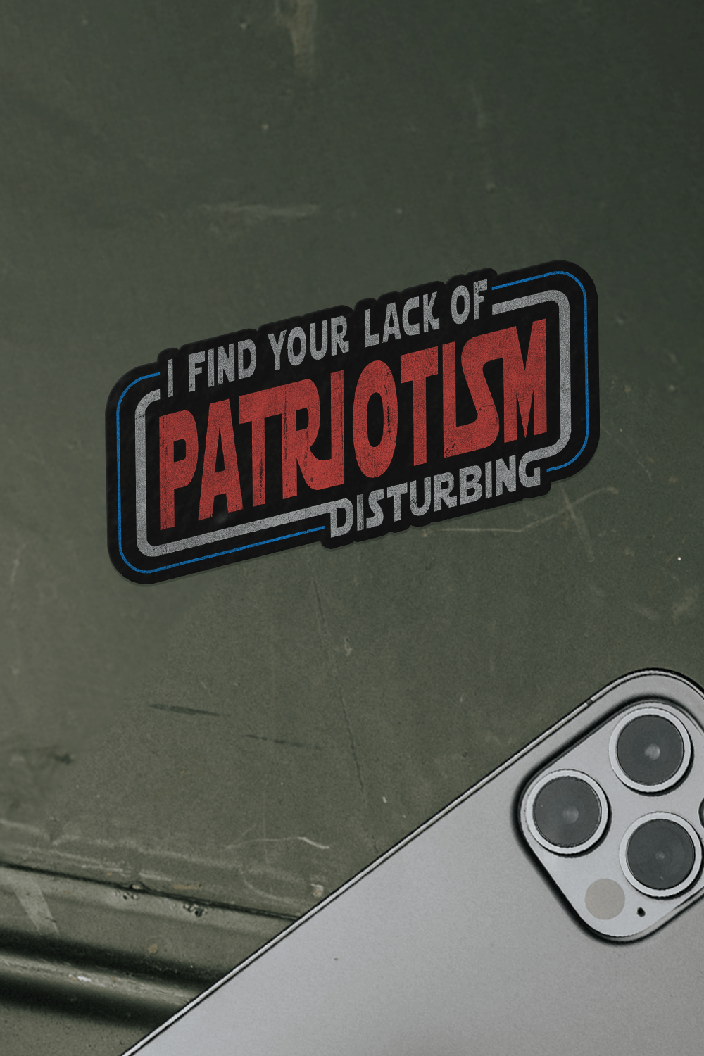 Lack of Patriotism - Sticker