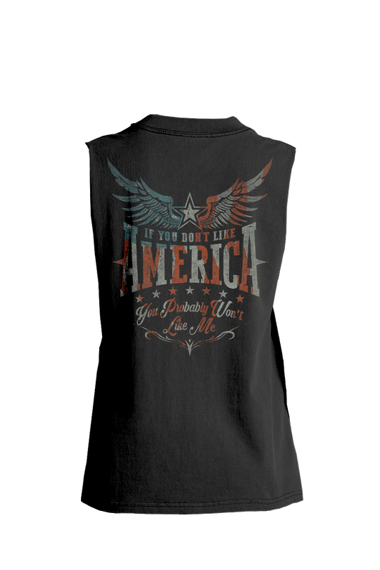 Like America - Women's Boyfriend Tank Top