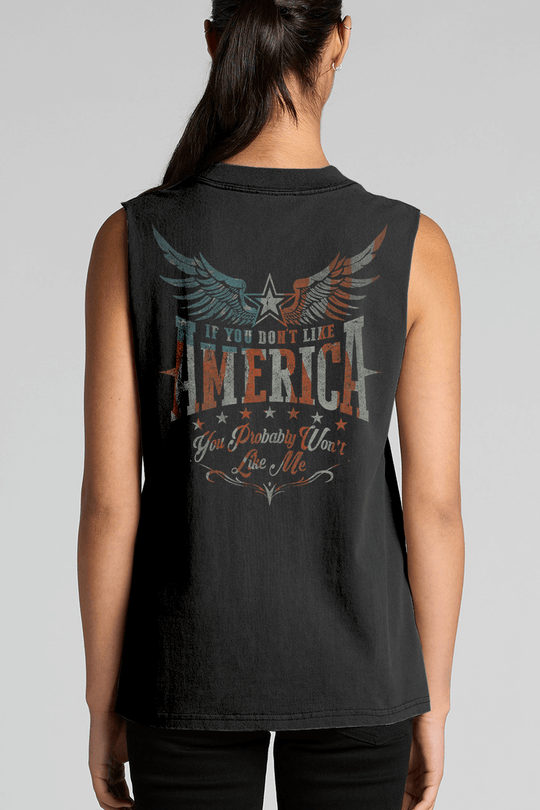 Like America - Women's Boyfriend Tank Top