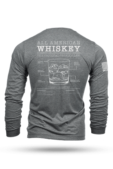 All American Whiskey - Long-Sleeve Shirt