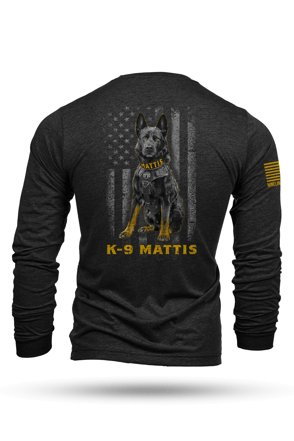 Long-Sleeve Shirt - Project K-9 Hero K-9 Mattis