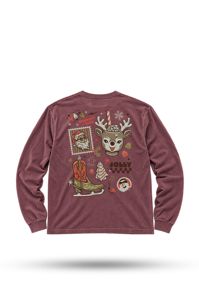 Jolly Season - Women's Relaxed Fit Long-Sleeve T-Shirt