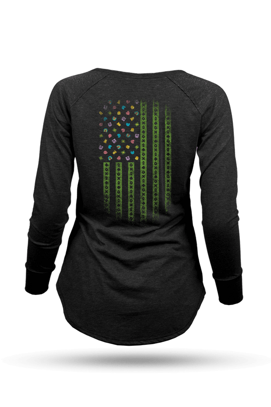 Lucky America - Women's Long - Sleeve Shirt