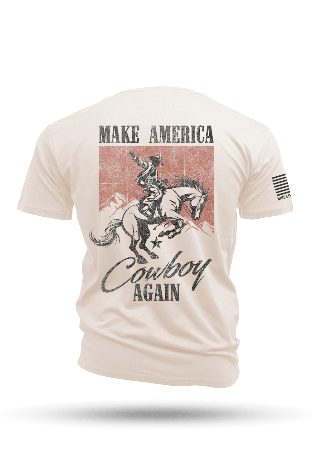 Make America Cowboy Again - Cotton T-Shirt