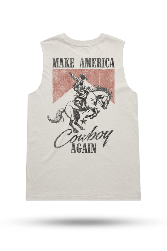 Make America Cowboy - Women's Boyfriend Tank Top