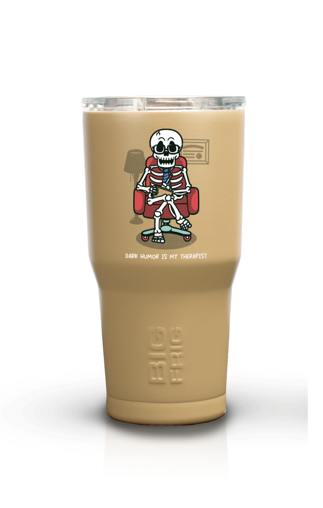 Mandatoryfunday - Therapy - Big Frig Tumbler