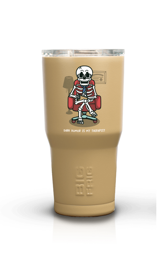 Mandatoryfunday - Therapy - Big Frig Tumbler
