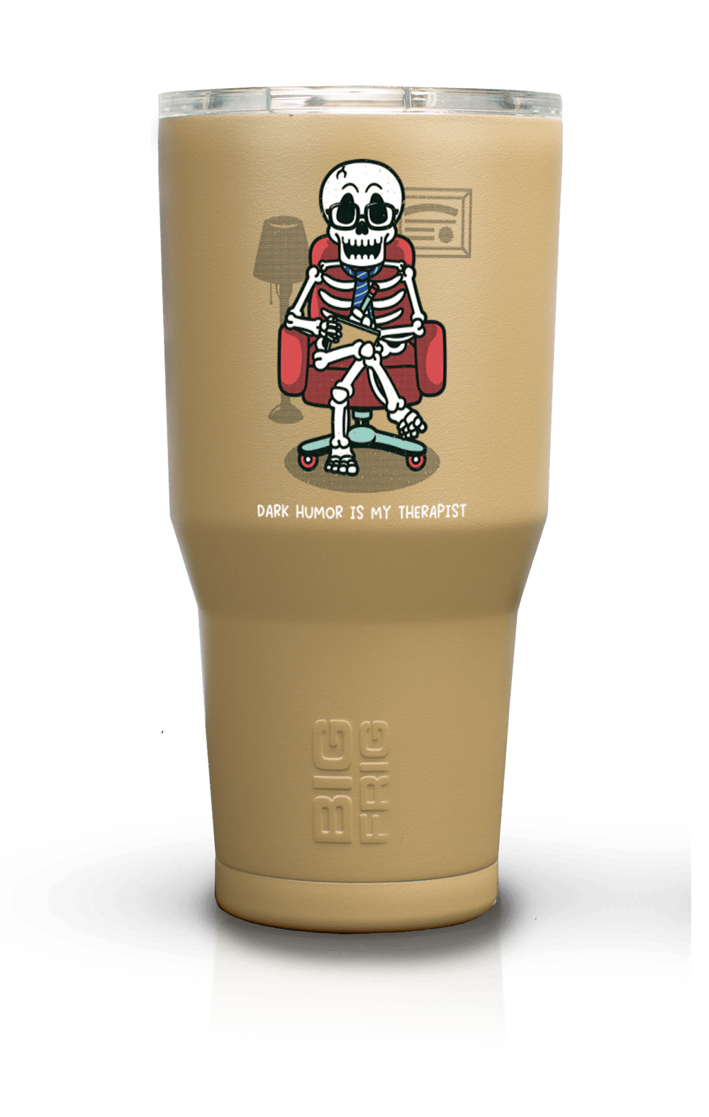 Mandatoryfunday - Therapy - Big Frig Tumbler