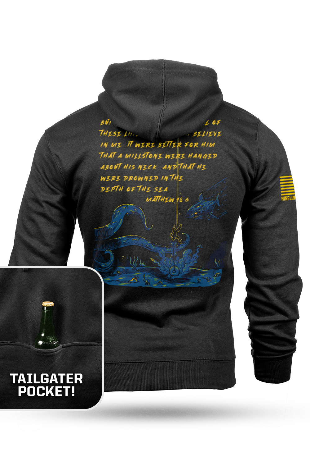 MATTHEW 18:6 (Millstone) - Tailgater Hoodie
