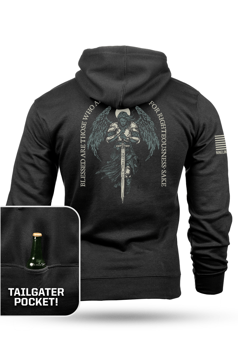 Matthew 5:10 - Tailgater Hoodie