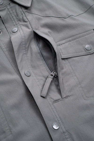 Men's Long Sleeve Performance Snap Shirt