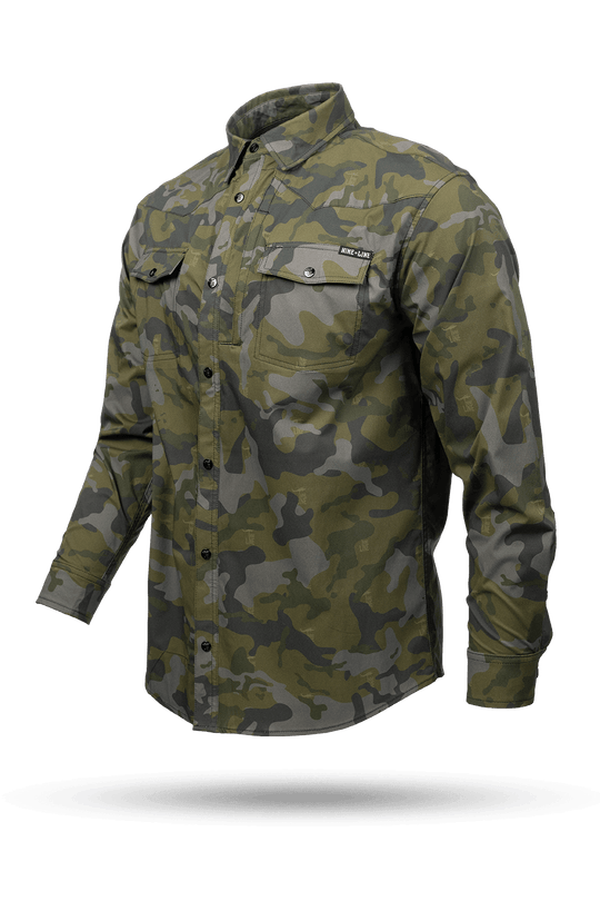 Men's Long Sleeve Performance Snap Shirt