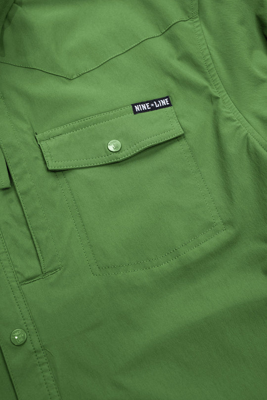 Men's Long Sleeve Performance Snap Shirt