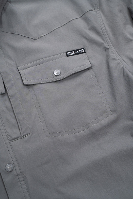 Men's Long Sleeve Performance Snap Shirt