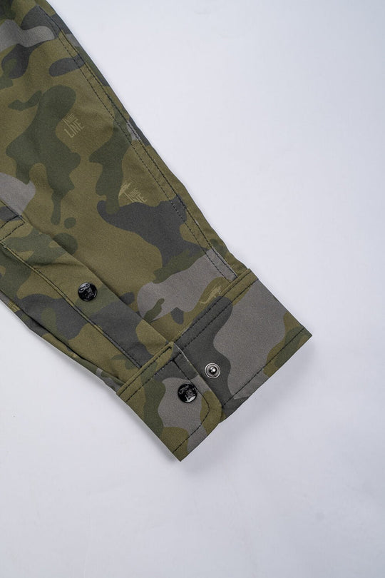 Men's Long Sleeve Performance Snap Shirt