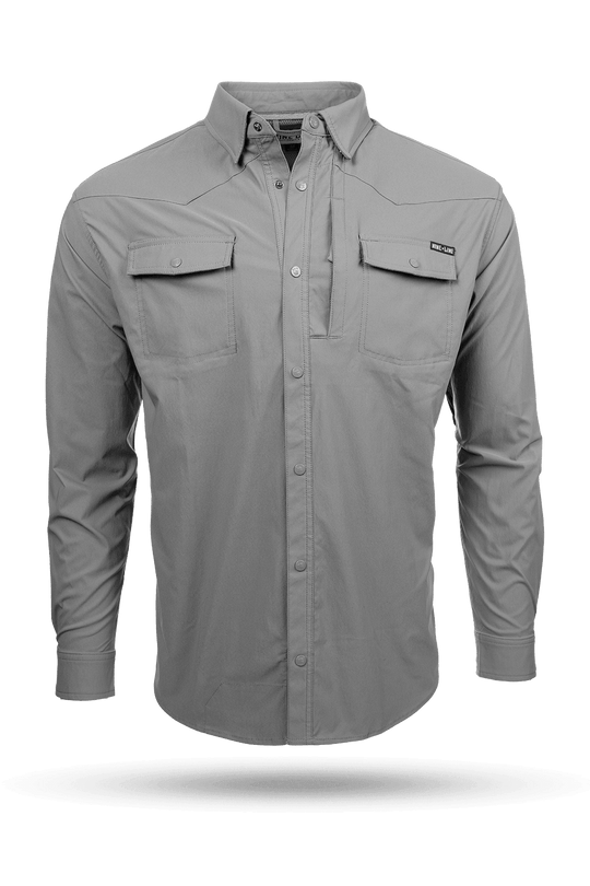 Men's Long Sleeve Performance Snap Shirt
