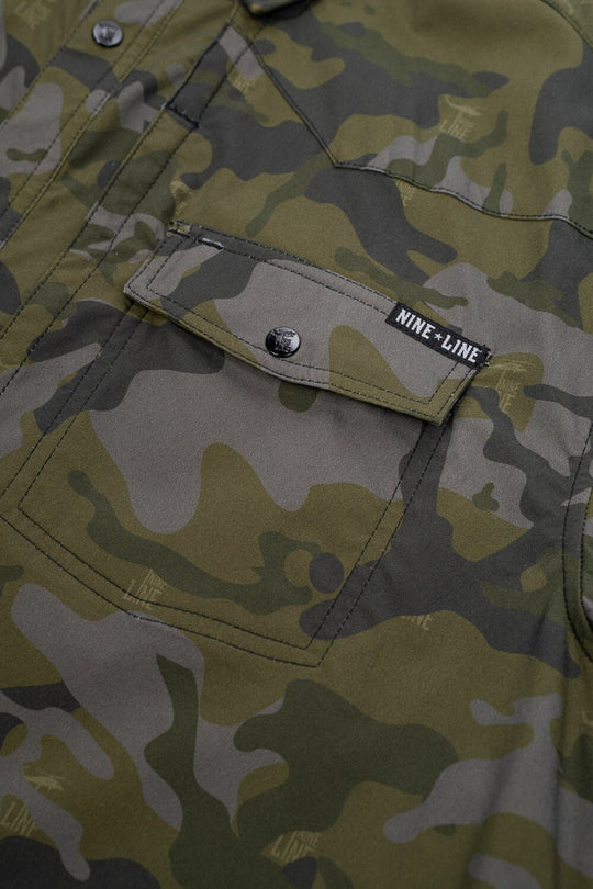 Men's Long Sleeve Performance Snap Shirt