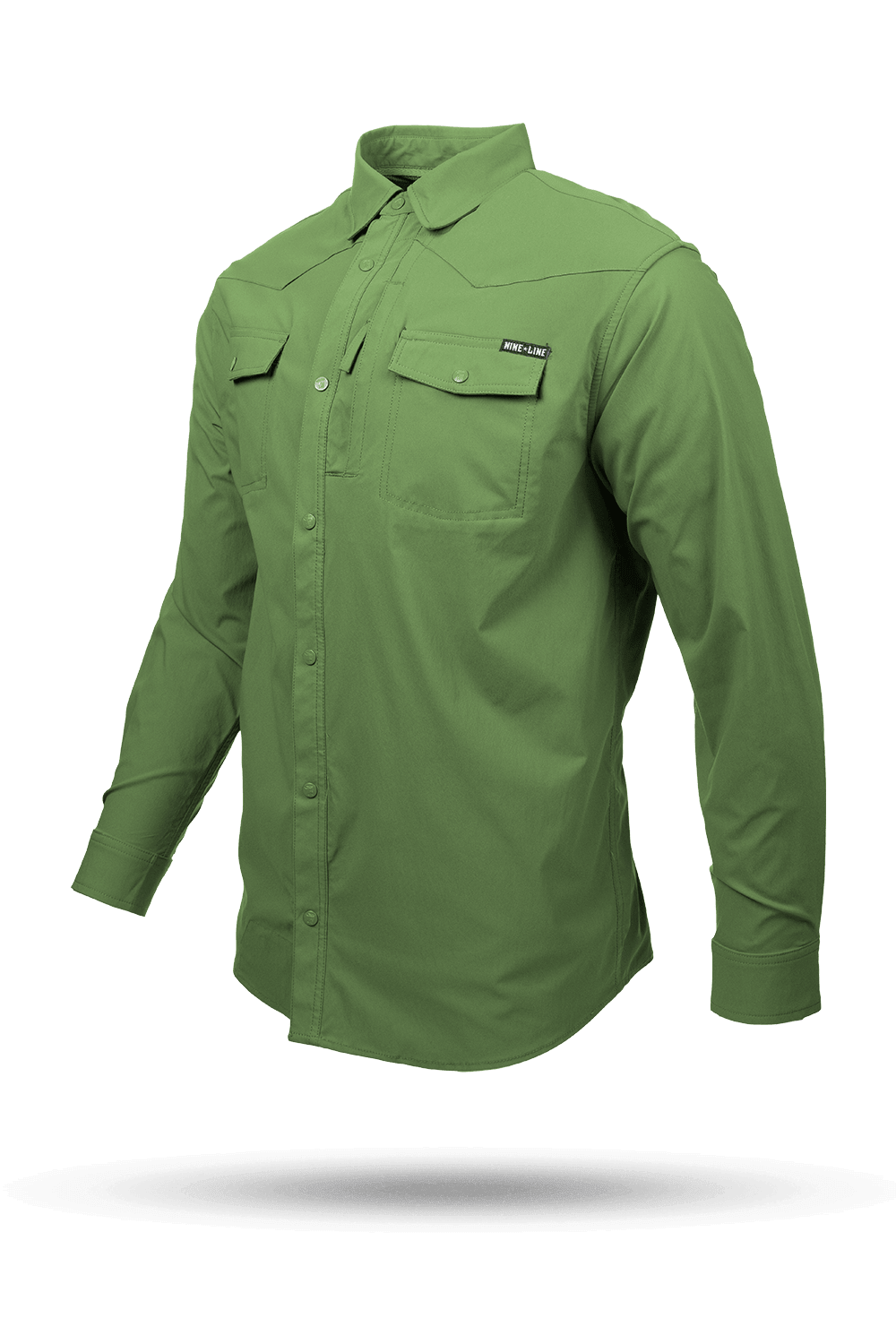 Men's Long Sleeve Performance Snap Shirt
