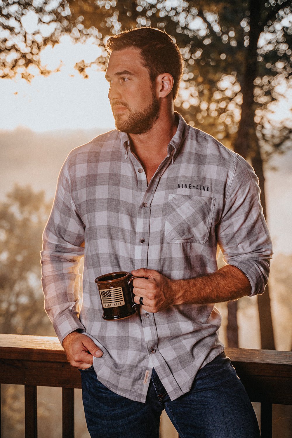 Men's Plaid Flannel – Nine Line Apparel