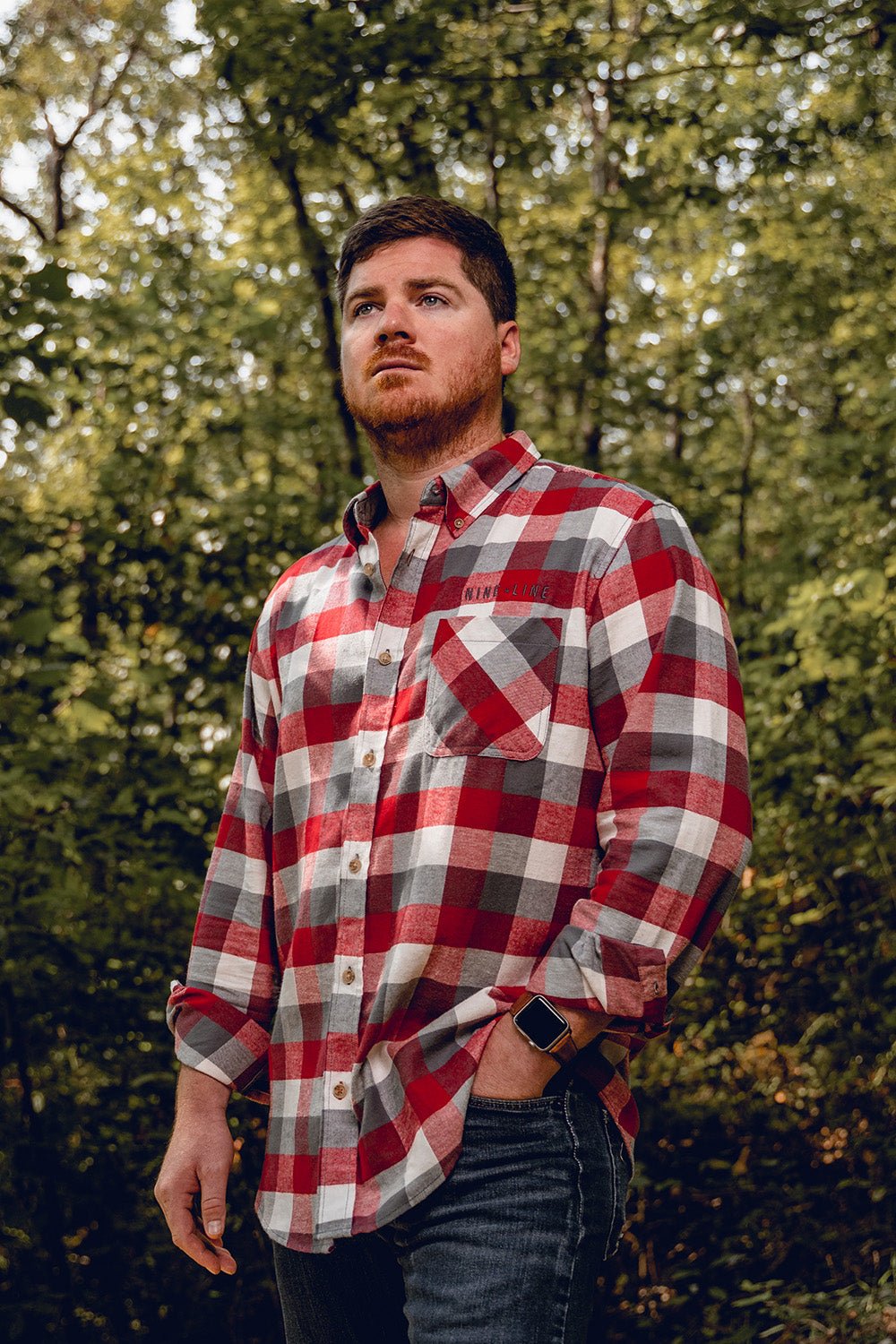 dress flannel shirts mens Brushed Flannel Shirt