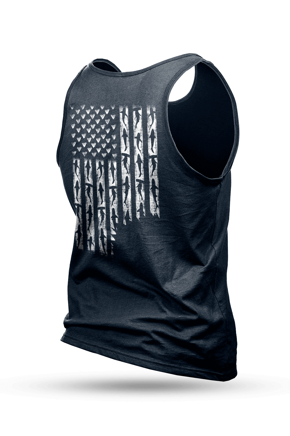 Men's Tank Top - Shark Flag