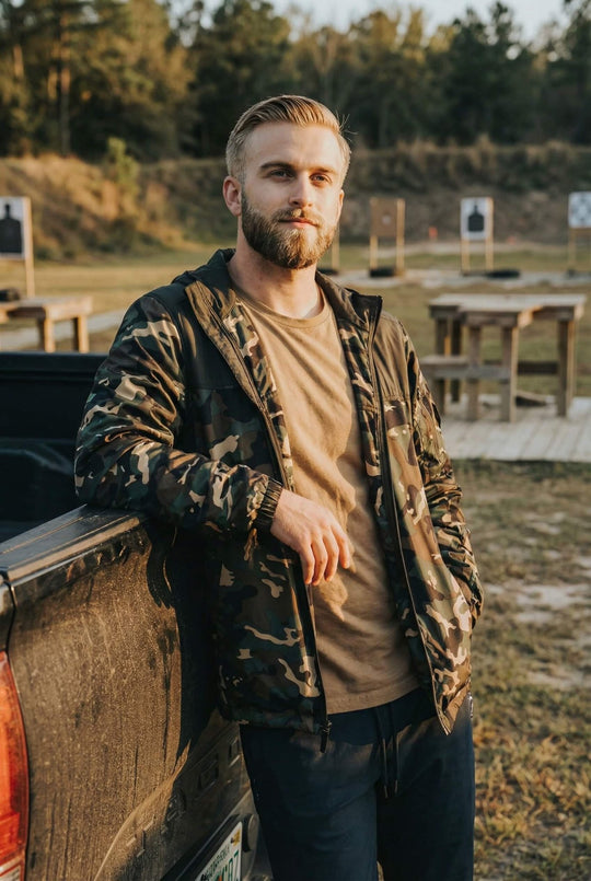 Men's Temperature Regulating Lightweight Jacket W/Dropline