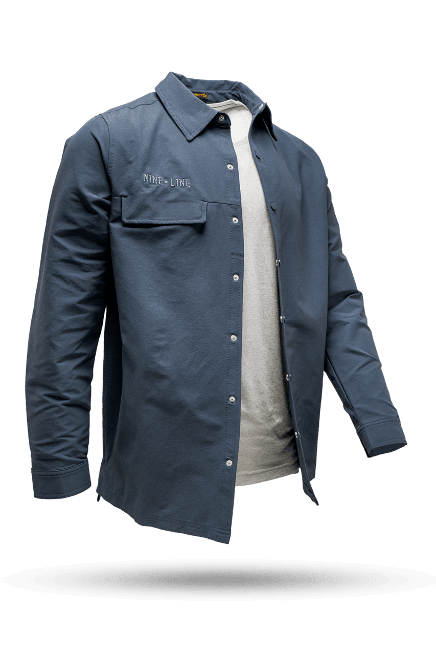 Men's Twill Overshirt Jacket